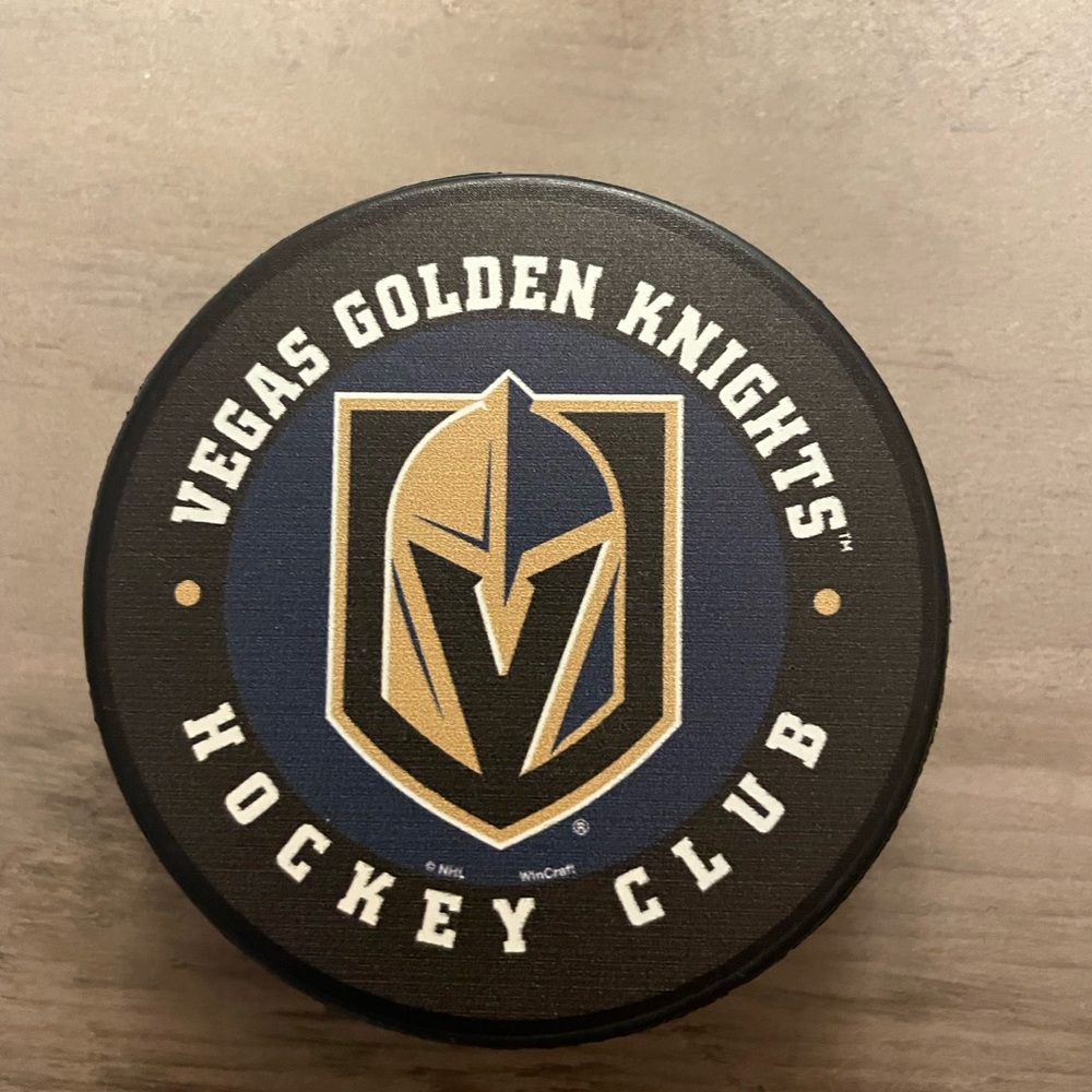 NHL Vegas Golden Knights Souvenir Puck
